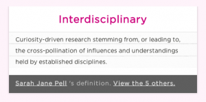 interdisciplinary